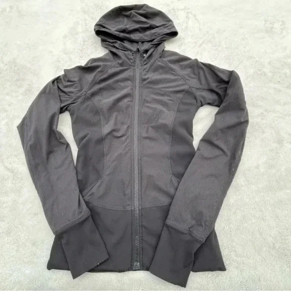 Lululemon In Flux Black Reversible Athletic Jacket - Picture 9 of 15